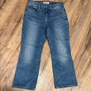 Madewell mid rise kickout